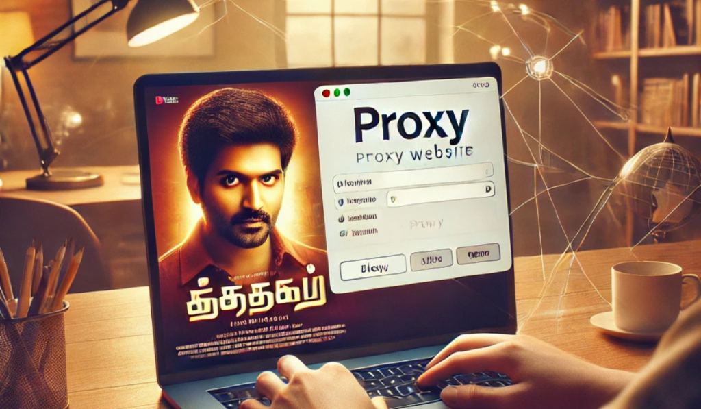 Step-by-step guide for using a proxy site to access 1TamilMV